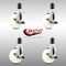 Service Caster 4 Inch 316SS Nylon Wheel Swivel 1-5/8 Inch Expanding Stem Caster Set Brake SCC SCC-SS316EX20S414-NYS-TLB-158-4 - alternate 3
